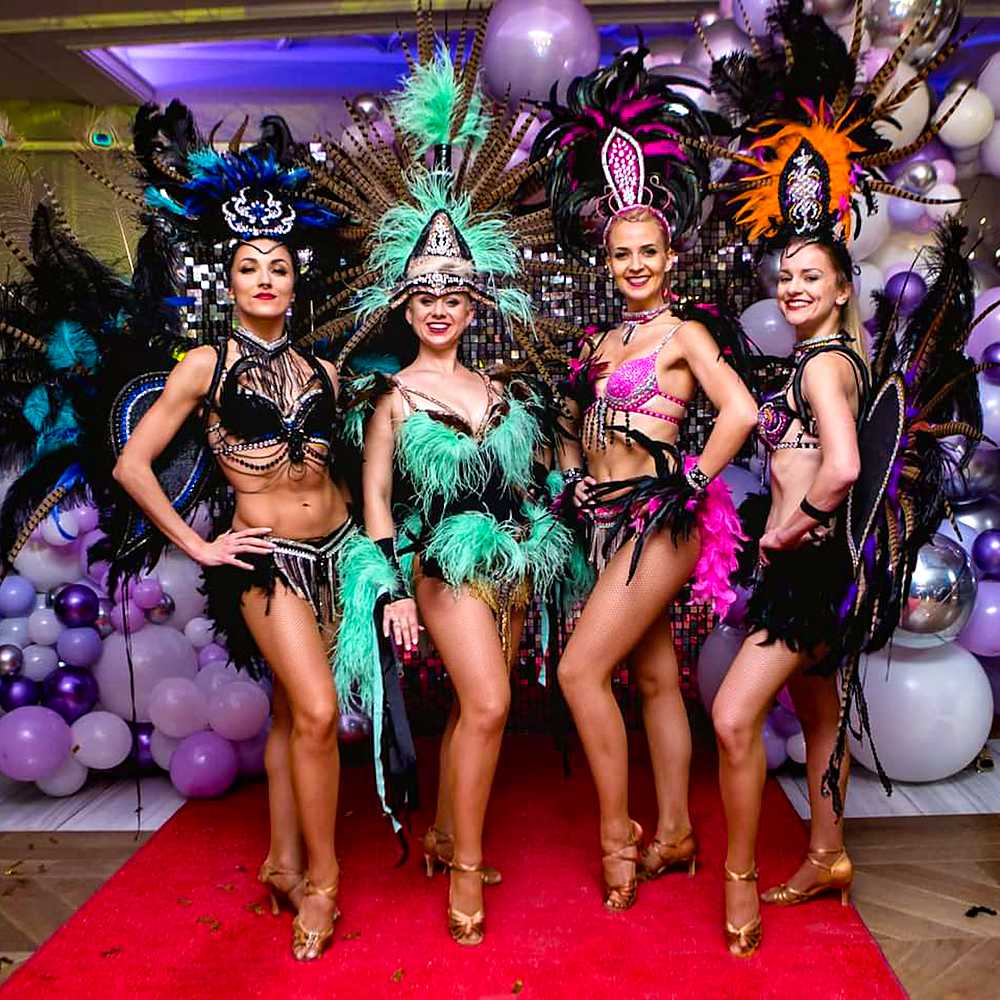 Gorąca Samba Brazylijska – tancerki w kostiumach z Rio de Janeiro, Shine Show Art Agency
